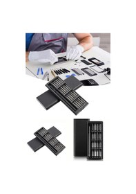 Resim 24 Parça Çelik Profesyonel Mini Portatif Tornavida Seti Saklama Kutulu Telefon Saat Tamir Kiti 