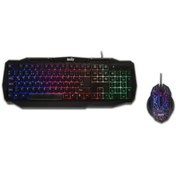 Resim İzoly Z500 Led Oyuncu Klavye Ve Mouse 