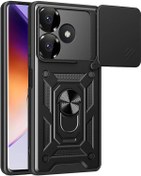 Resim Pilanix Xiaomi Redmi 13 4g Kılıf Ultra Korumalı Yüzüklü Manyetik 