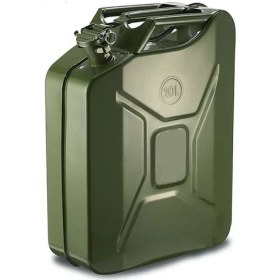 Resim Nishell Metal Benzin Yakıt Bidonu 10 Lt 