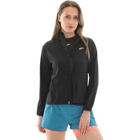 Resim Brooks Canopy Jacket Kadın Yağmurluk-Rüzgarlık Siyah 