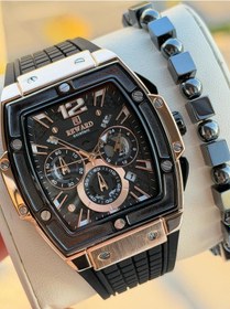 Resim Reward Kronometreli Silikon Kordon 5 Atm 2 Yıl Garantili Bileklik Hediyeli Erkek Kol Saati Rd865.1 Rose Gold 