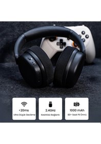 Resim Aula G7 Pro Tri Mode Kablosuz Rgb Gaming Mikrofonlu Oyuncu Kulaklığı 7.1 Surround Ses 40mm Driver Düşük Gecikme E-spor Kulaklık Siyah 