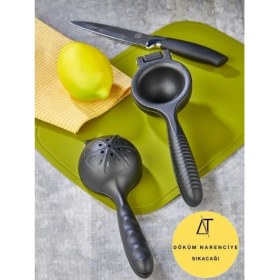 Resim Çok Amaçlı Metal Narenciye Sıkacağı, Pratik ve Dayanıklı Limon ve Portakal Sıkıcı 