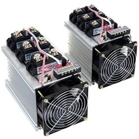 Resim Isıso 3Ss-200-Sf Trifaze Fanlı Soğutuculu Ssr Solid State Röle 