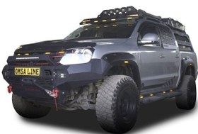 Resim OMSA VW Amarok Dakar Çelik Ön Tampon Sensörlü 2010-2021 Arası 