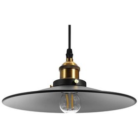 Resim Mylights Retro Tekli Metal Sarkıt (371166075)-Siyah Içi Beyaz 
