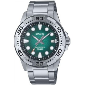 Resim Casio Mtd-140d-3avdf Erkek Kol Saati Metalik 