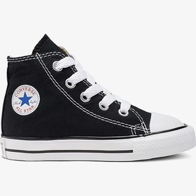 Resim Converse Chuck Taylor All Star High Siyah Bebek Sneaker Ayakkabı 