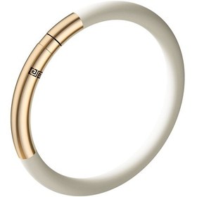 Resim Reedark Çocuklar İçin Vintage Silikon Bileklik, Dışarıda Kovucu Özlü Aromalı, Bilek/ayak Bileği Uyumlu, 6 Adet Yenileme Kolu Beyaz Altın 