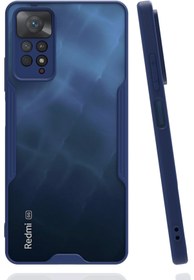 Resim NewFace Xiaomi Redmi Note 11 Pro Kılıf Platin Silikon - Lacivert 