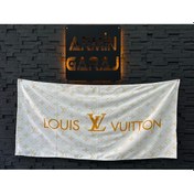 Resim Louis Beyaz Büyük Boy Havlu 