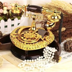 Resim Siyah Telefon Müzik Kutusu Mücevherlik Takı Kutusu N-44bw10 