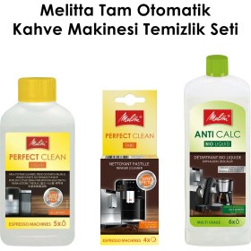 Resim Melitta Tam Otomatik Kahve Makinesi Temizlik Seti 