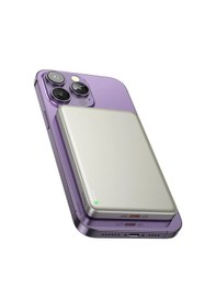 Resim Hoco. Q26 5.000 Mah Pd Magsafe Mini Powerbank - Gri Gri 