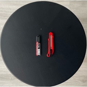 Resim Frs Metal maket bıçağı ve 10 adet yedek başlık 