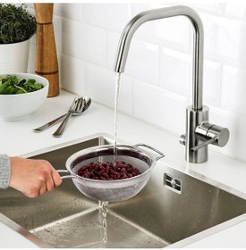 Resim Tel Süzgeç- Paslanmaz Çelik 17 Cm Gri 