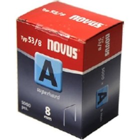 Resim Novus A Tip 53/18mm Süper Sert Zımba Teli 1000 Li Paket 