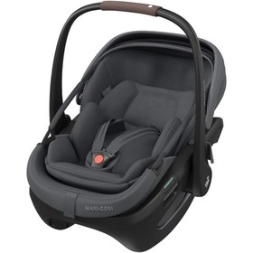 Resim Maxi-Cosi Coral SlidePro Tam Yatabilen Modüler 0-13 Kg Ana Kucağı ve Oto Koltuğu Moon Graph 