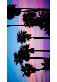 Resim Buffalo Bandana Palmiye Siyah 