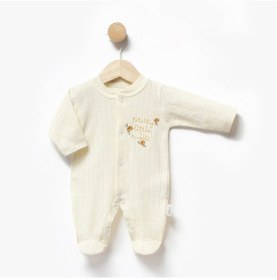Resim Flexi Bebek Tulumu 252308 Krem 