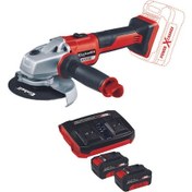 Resim Einhell Axxio 18/125 2 x 4.0 AH Akülü Avuç Taşlama Twincharger Set 