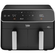Resim Beko Orginal FR 8284 FitFry Az Yağlı Airfryer - Çift Hazneli 