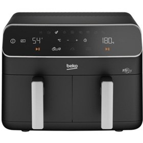 Resim Beko Orginal FR 8284 FitFry Az Yağlı Airfryer - Çift Hazneli 