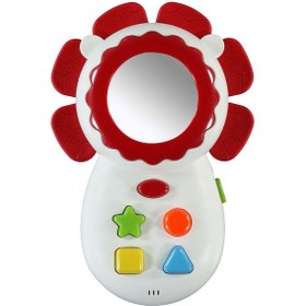 Resim Babies Işıklı ve Müzikli İlk Telefonum Kırmızı 