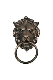 Resim DÖKÜM Aslan Kapı Tokmağı Pirinç, Sarı Taktak, Aslan Taktak, Aslanlı Taktak Pirinç 