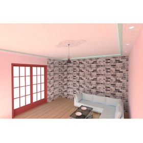 Resim MOTİFPİYER Motifpiyer Lamba Tavan Göbeği-44-56x95cm-2adet 