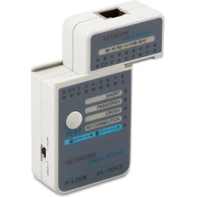 Resim S-Link Sl-565Ct Rj45 Ağ Kablosu Test Cihazı 