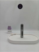 Resim CUPPERA Mini Seyahat Parfüm Dolumlu Atomizer, Taşınabilir Parfüm Sprey Şişesi 5 Ml (Gri) 