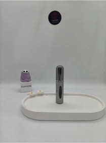 Resim CUPPERA Mini Seyahat Parfüm Dolumlu Atomizer, Taşınabilir Parfüm Sprey Şişesi 5 Ml (Gri) 