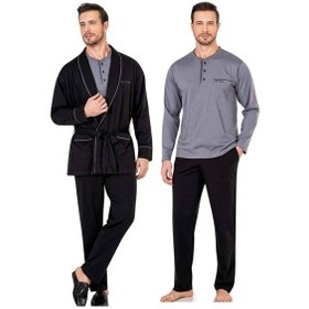 Resim Erkek Penye Çeyiz Pijama Seti 001 