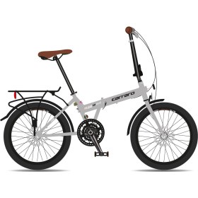 Resim Carrro 20 Flexi 121 Hd 350h 21 V Katlanır Bisiklet Mat Gri Siyah Gri 