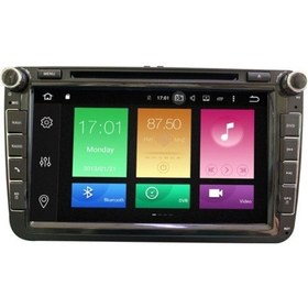 Resim Volkswagen 8" Jetta Android 10 Multimedya Tv Usb Kamera 