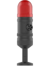 Resim Mesan Ø70 1 Kat Led Döner Buzzer Taban Kırmızı 220vac Ms 385.1.220vac 