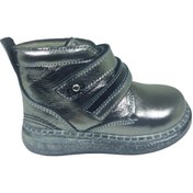 Resim gülen bebe Kız Çocuk Bot Siyah Rugan 