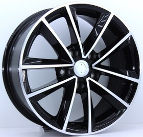 Resim R1 Wheels 16 inç 5*98 ET35 Siyah Jant Takımı (J-1771) 