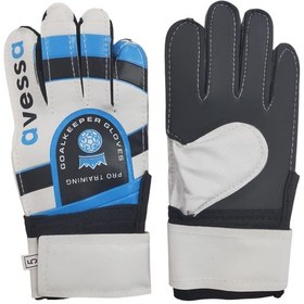 Resim Avessa Kaleci Eldiveni Mavi-siyah-beyaz Mavi - Beyaz 