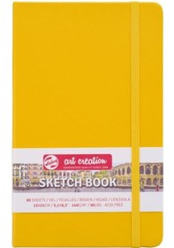 Resim Art Creation Sketch Book Eskiz Bloğu 13x21 140gr 80 Yaprak Sarı 