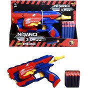 Resim Denisam Soft Mermi Atan Nişancı Oyuncak Silah Yerli Ürün 