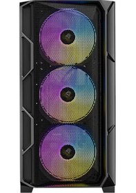 Resim Antec Ax1000 Argb 750w 80+ Bronze 4xargb Fan Atx Siyah Mid Tower Akak0ant0020 