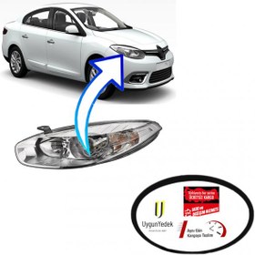 Resim RENAULT FLUENCE MERCEKLİ SOL ÖN FAR 