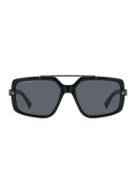 Resim Dsquared2 0120s 807 57 Erkek Güneş Gözlüğü Siyah 