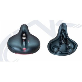 Resim Bisiklet Sele Elastomer Yeni Model 23 20cm Siyah 