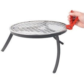 Resim Nurgaz Katlanır Güveç Izgara Ekstra Izgaralı Şeffaf 