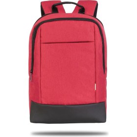 Resim BP-TW1702 Twin Color 17" Uyumlu Notebook Çantası, Kırmızı 