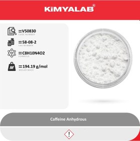 Resim Kimyalab Kafein 1kg - Caffeine Anhydrous 